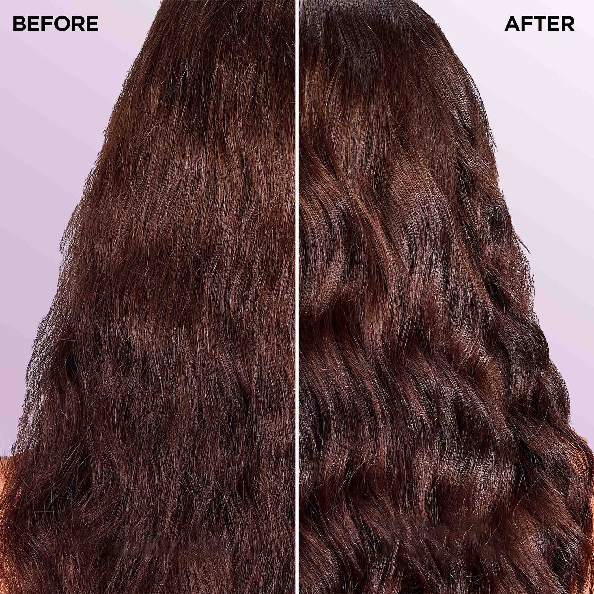 L'Oréal Paris EverPure Sulfate-Free Frizz-Defy Shampoo, Before and After